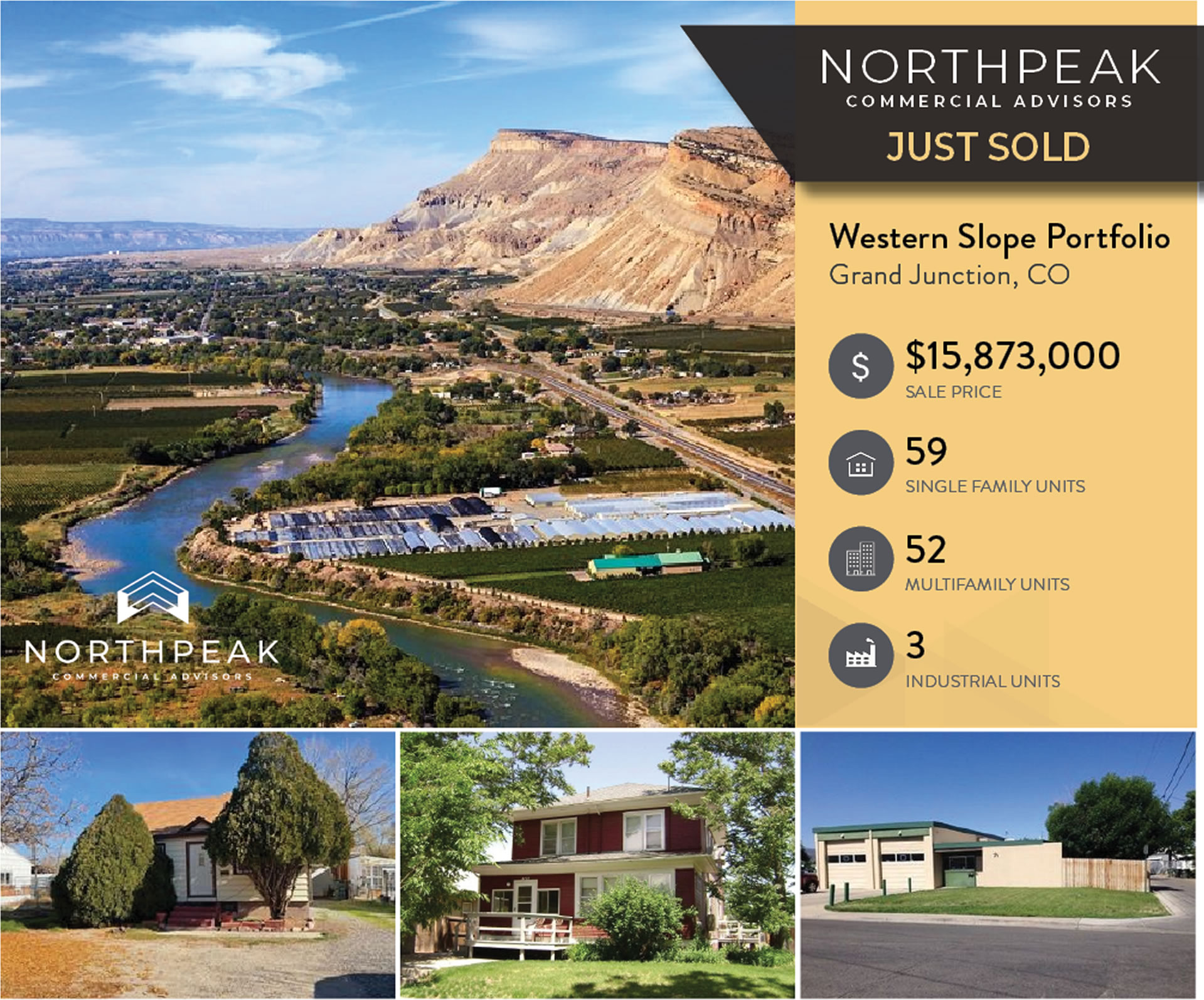 Just Sold: NorthPeak Teams With Blue West Capital To Sell Western Slope Portfolio