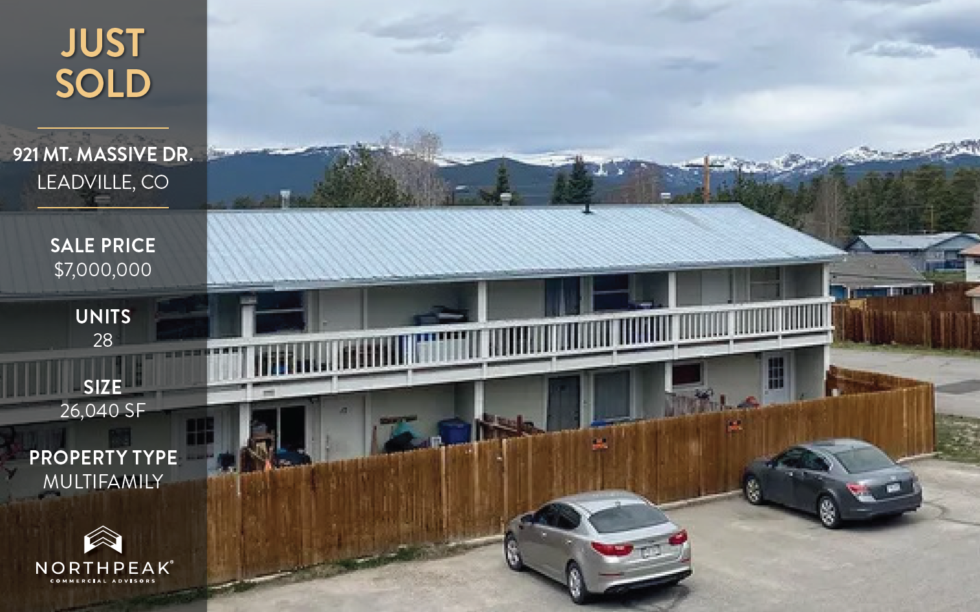 Just Sold 28Unit Multifamily Property in Leadville, CO Closes for